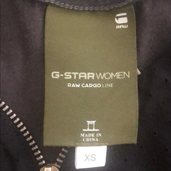 G-Star Raw women’s tank top with zipper Y2K style - Picture 5 of 6